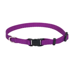 Ryan's Pet Supplies Adjustable Collar with Plastic Snap - XS (3/8'' x 8-12'')