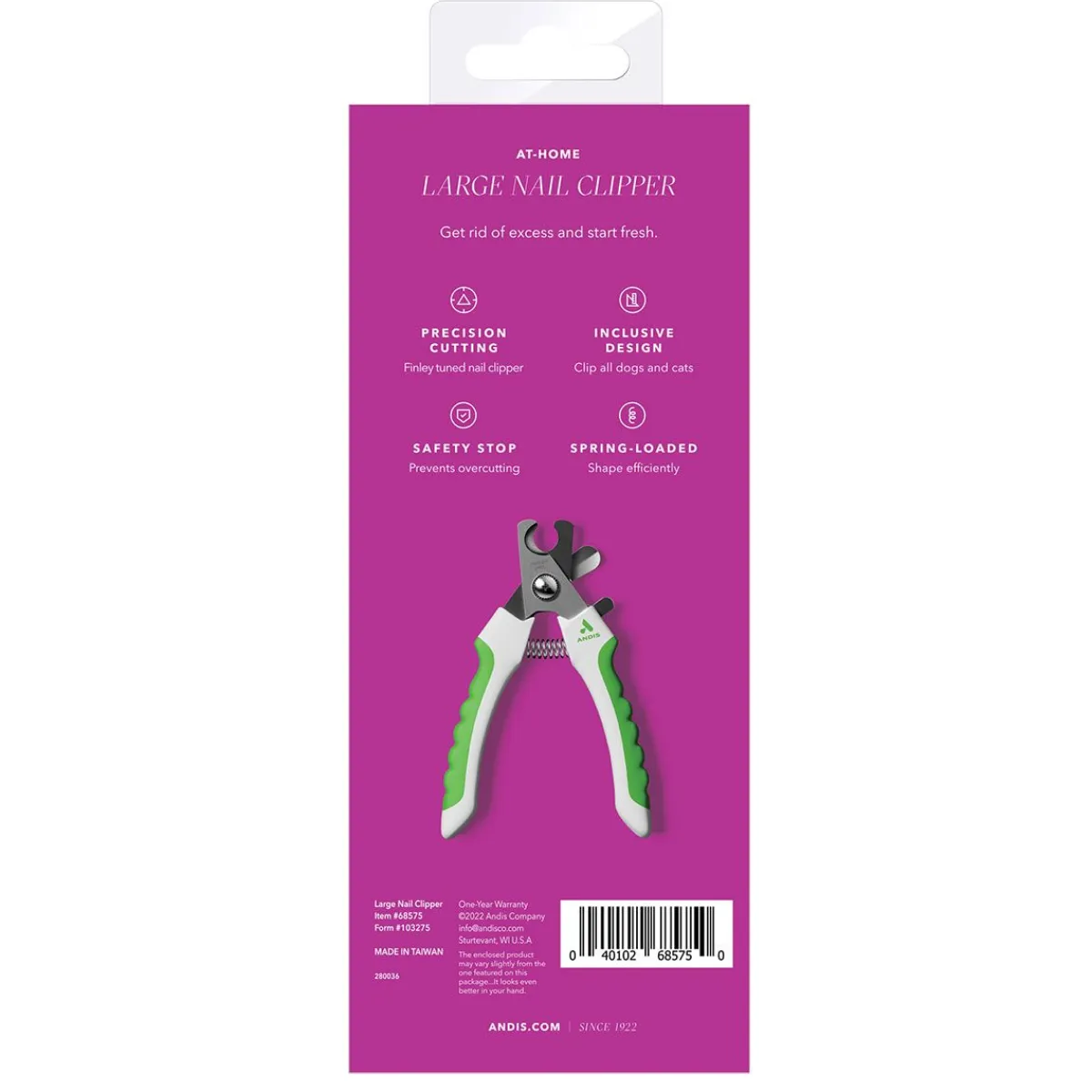 Ryan's Pet Supplies Andis Nail Clipper - Large