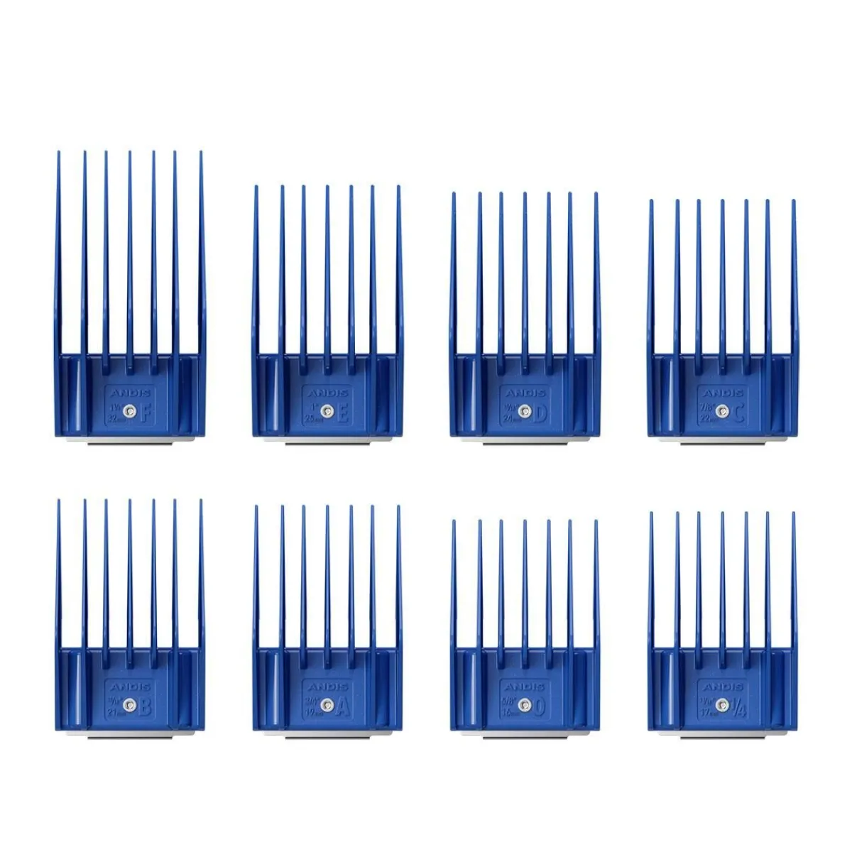 Ryan's Pet Supplies Andis 8 Piece Universal Snap-On Comb Set
