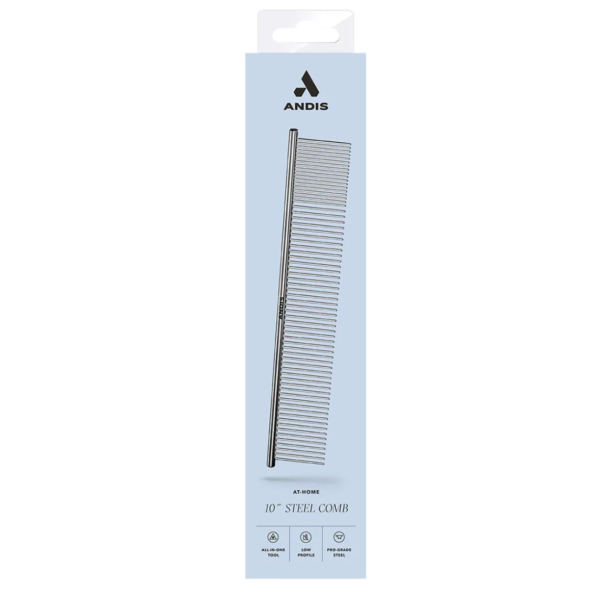 Ryan's Pet Supplies Andis 10" Steel Comb