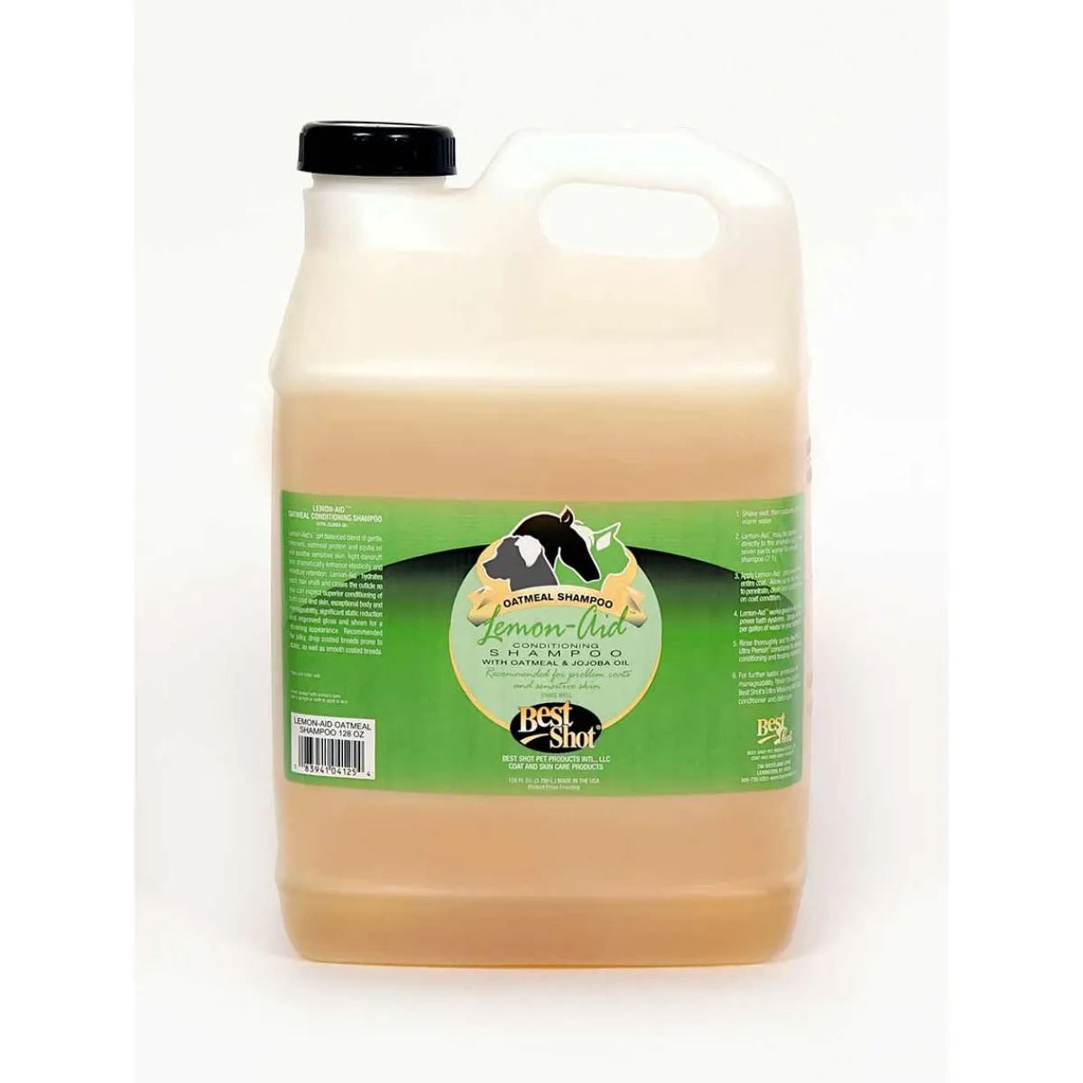 Ryan's Pet Supplies Best Shot Lemon-Aid Oatmeal Jojoba Oil Conditioning Shampoo