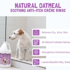 Ryan's Pet Supplies Bio-Groom Natural Oatmeal Anti-Itch Creme Rinse 4:1