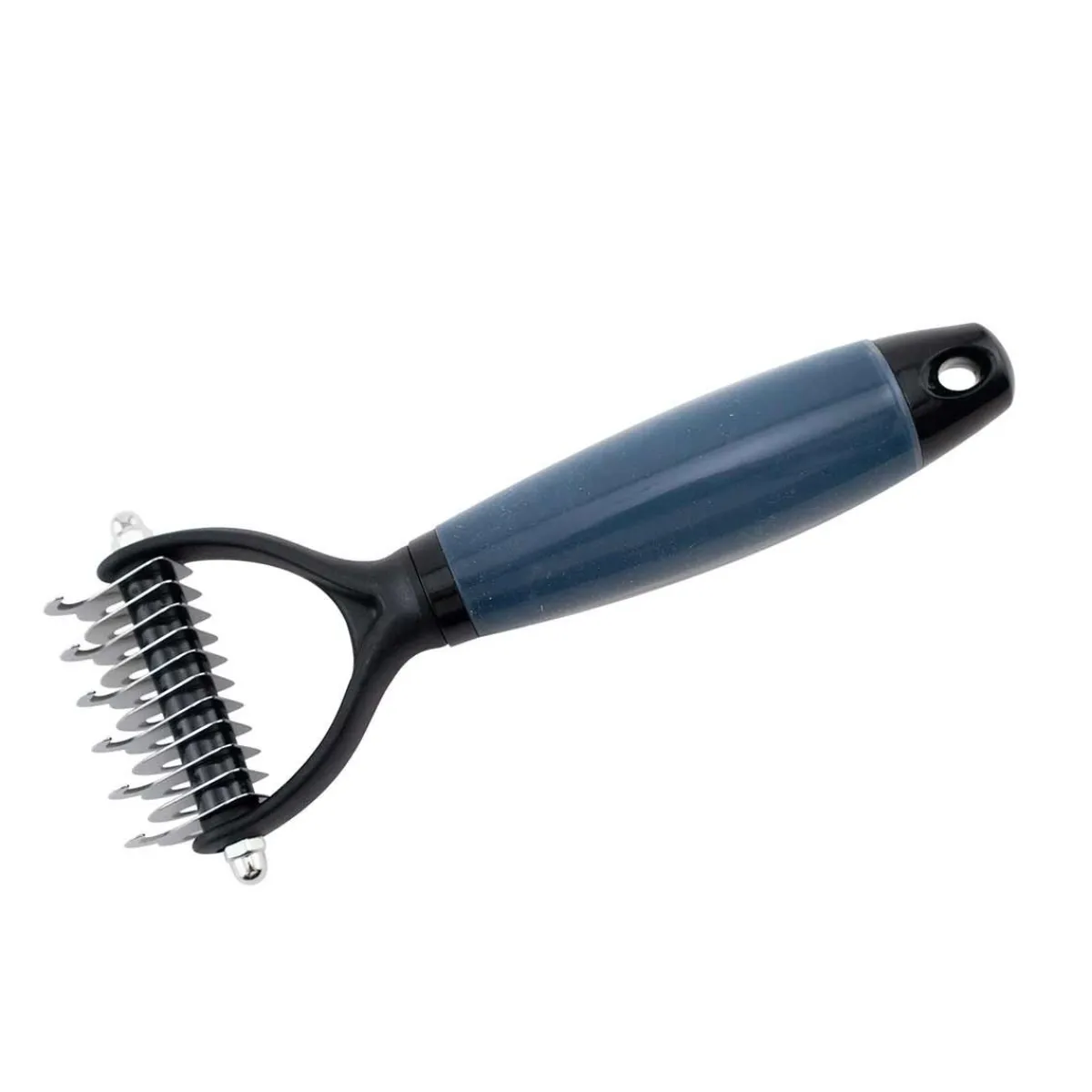 Ryan's Pet Supplies Blackworks Combo Deshed & Demat Tool - Small