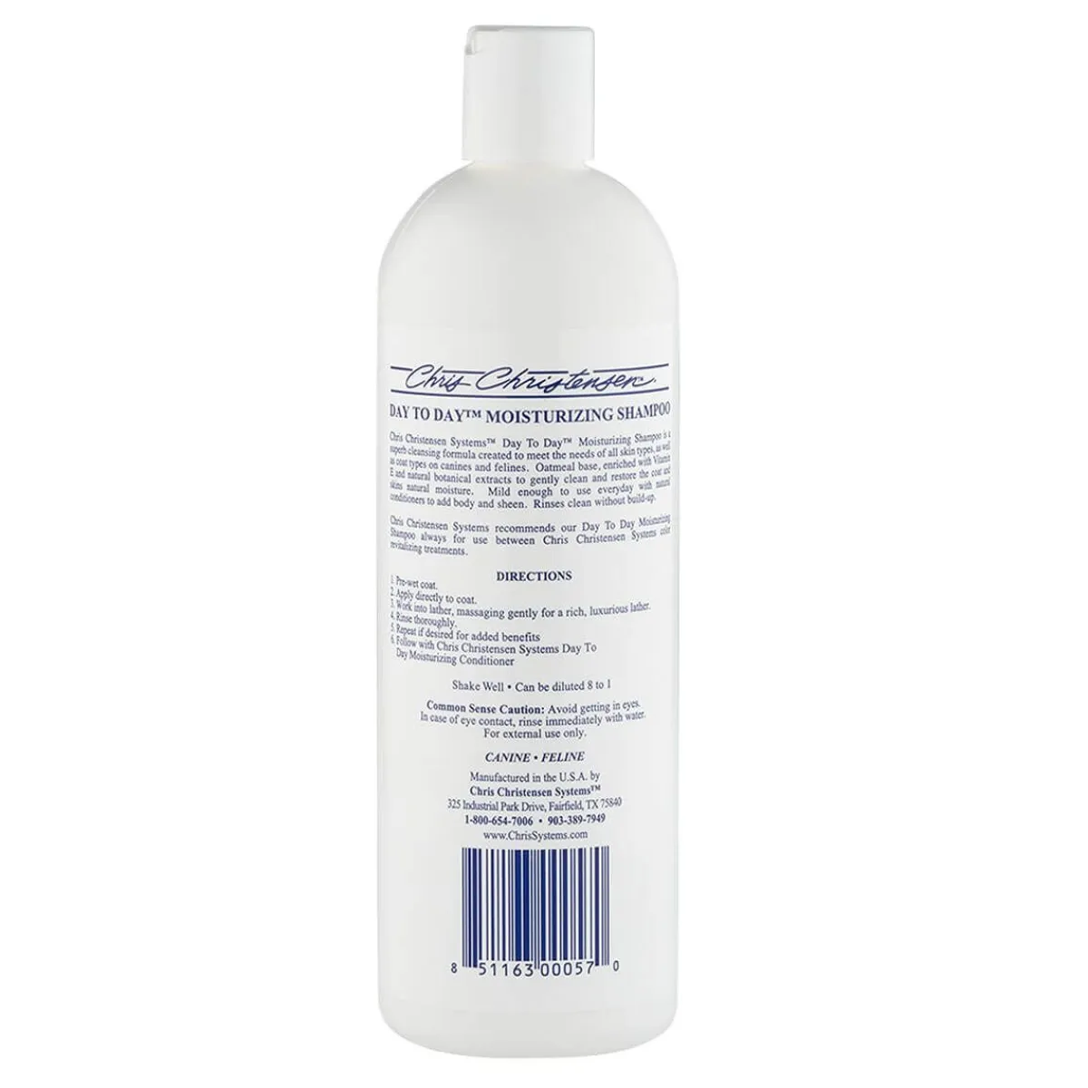Ryan's Pet Supplies Chris Christensen Day to Day Moisturizing Shampoo