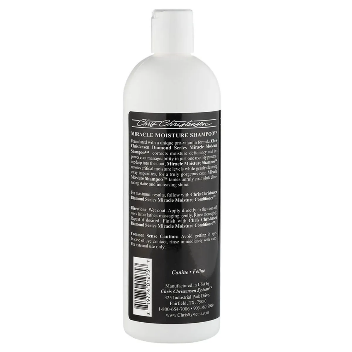 Ryan's Pet Supplies Chris Christensen Diamond Series Miracle Moisture Shampoo