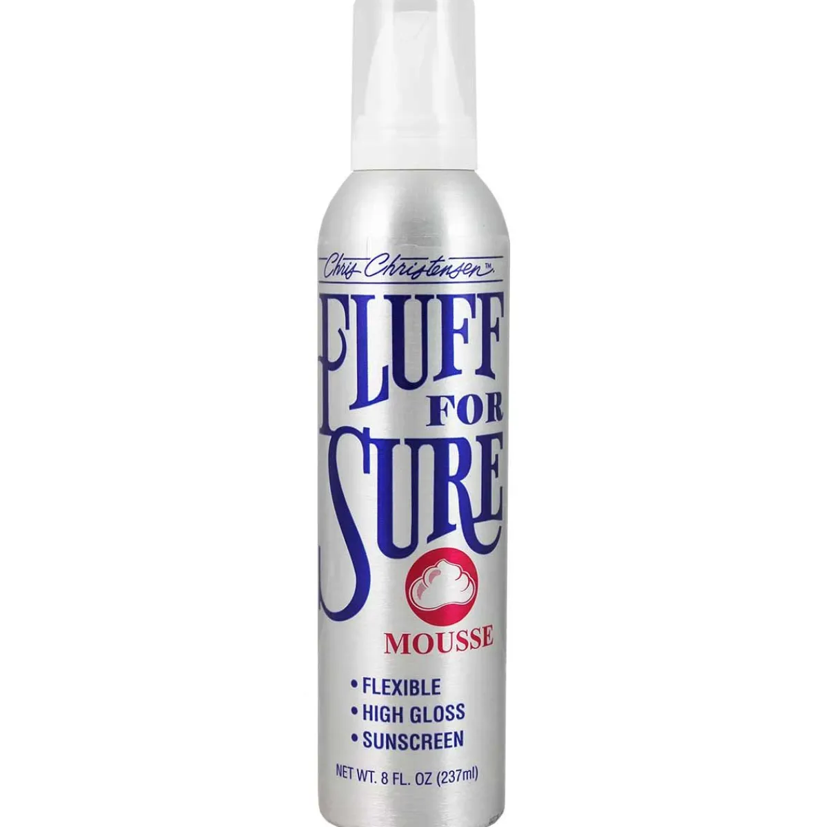 Ryan's Pet Supplies Chris Christensen Fluff For Sure Lightweight Mousse 8 oz