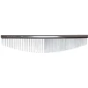 Ryan's Pet Supplies Chris Christensen 6.5 inch Crescent Coarse/Fine Buttercomb