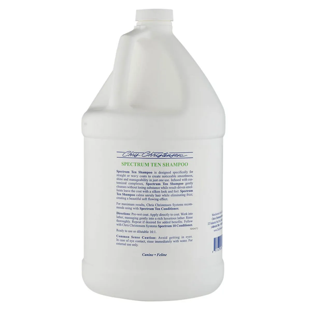 Ryan's Pet Supplies Chris Christensen Spectrum Ten Smooth Coat Shampoo