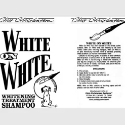 Ryan's Pet Supplies Chris Christensen White on White Pet Shampoo