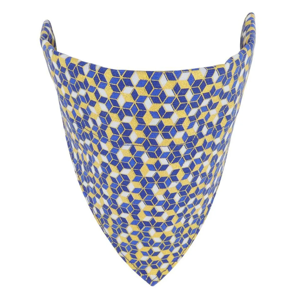 Ryan's Pet Supplies Coastal Accent Metallic Over the Collar Dog Bandana