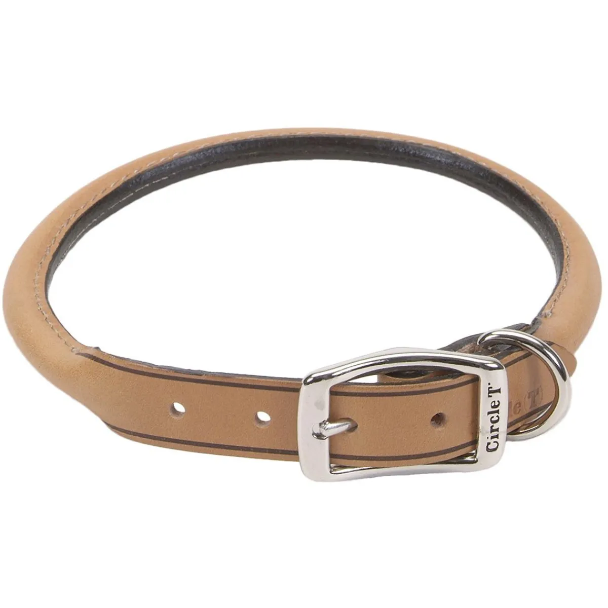 Ryan's Pet Supplies Coastal Oak Tanned Leather Collars Large 18" or 20"
