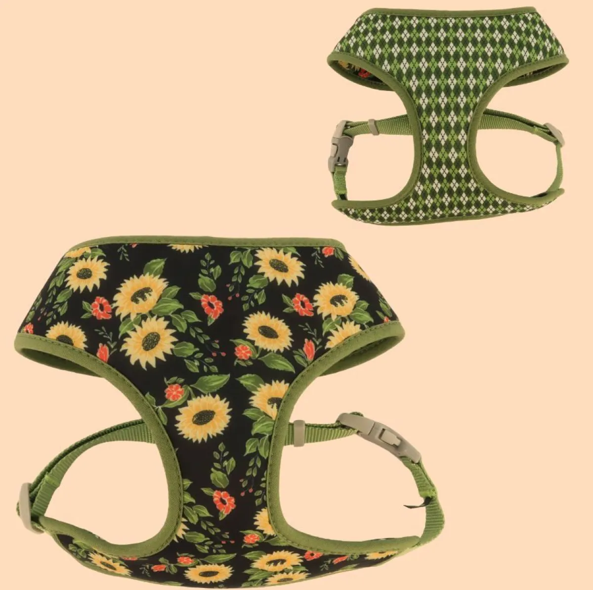 Ryan's Pet Supplies Coastal Sublime Reversible Dog Harness