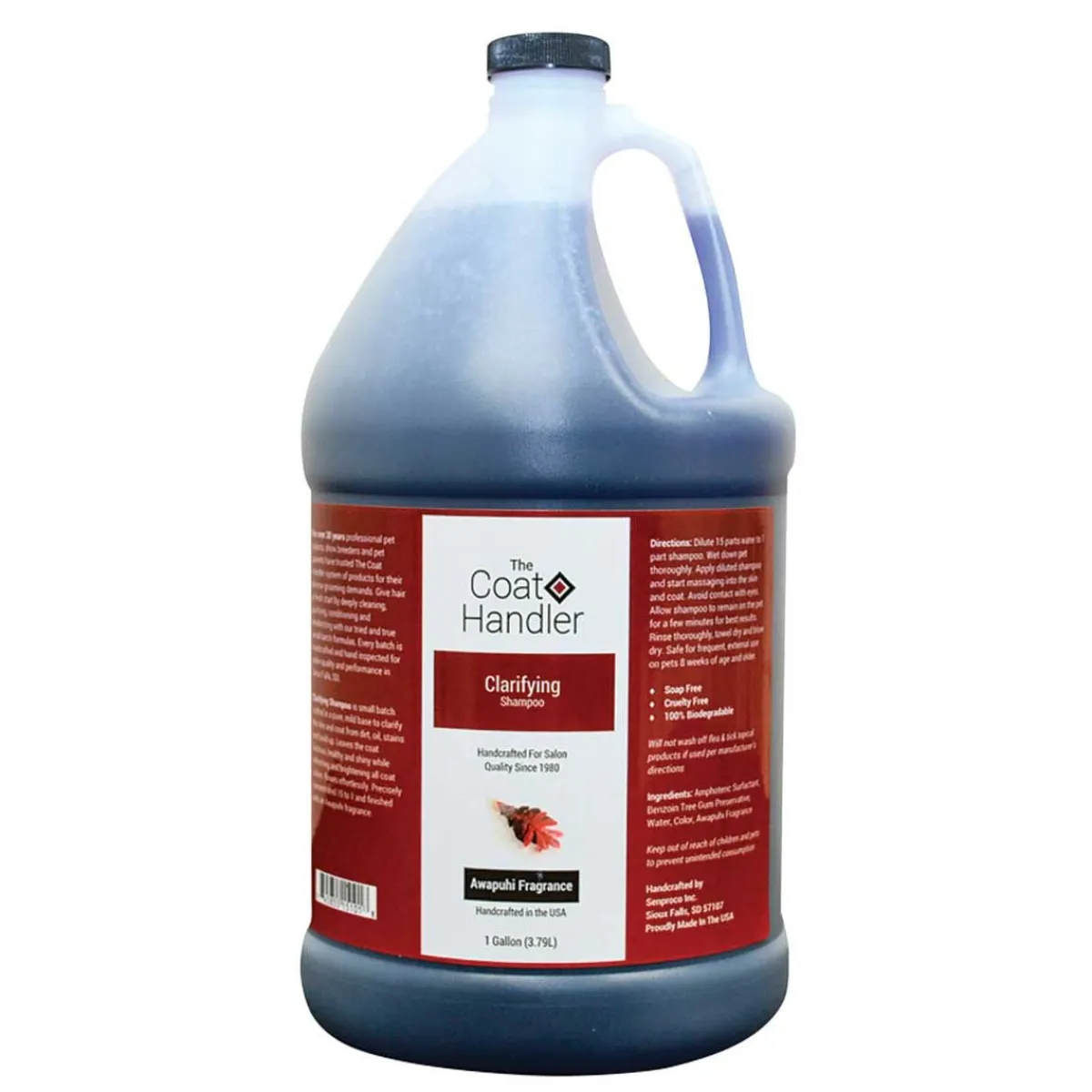 Ryan's Pet Supplies Coat Handler Clarifying Shampoo 15:1 - Awapuhi Fragrance
