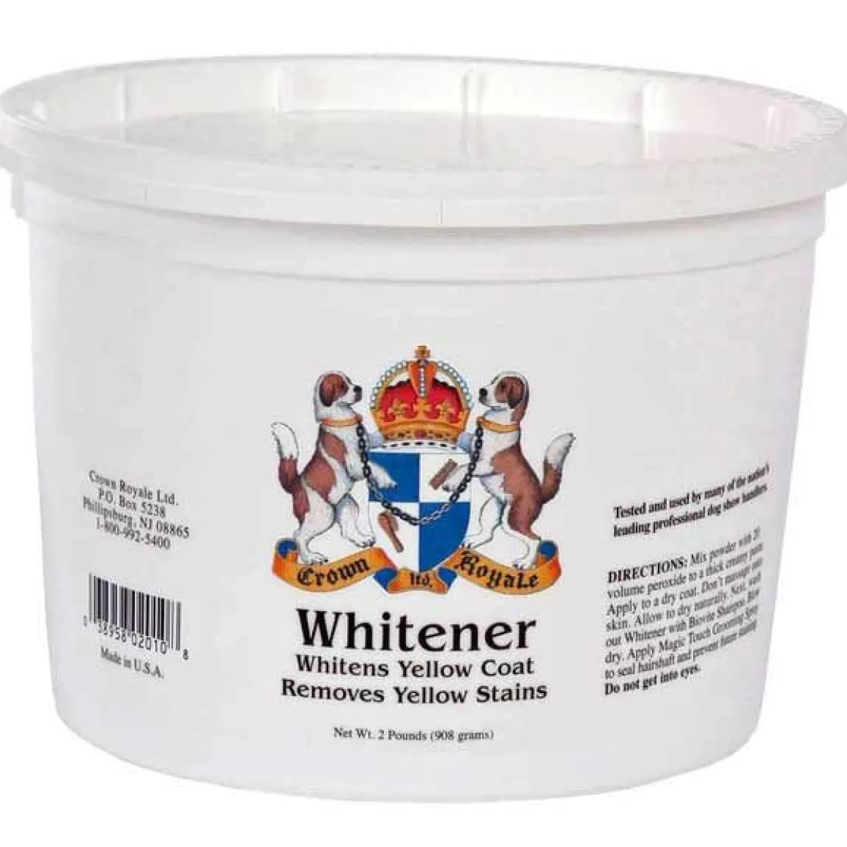 Ryan's Pet Supplies Crown Royale Whitener Grooming Powder