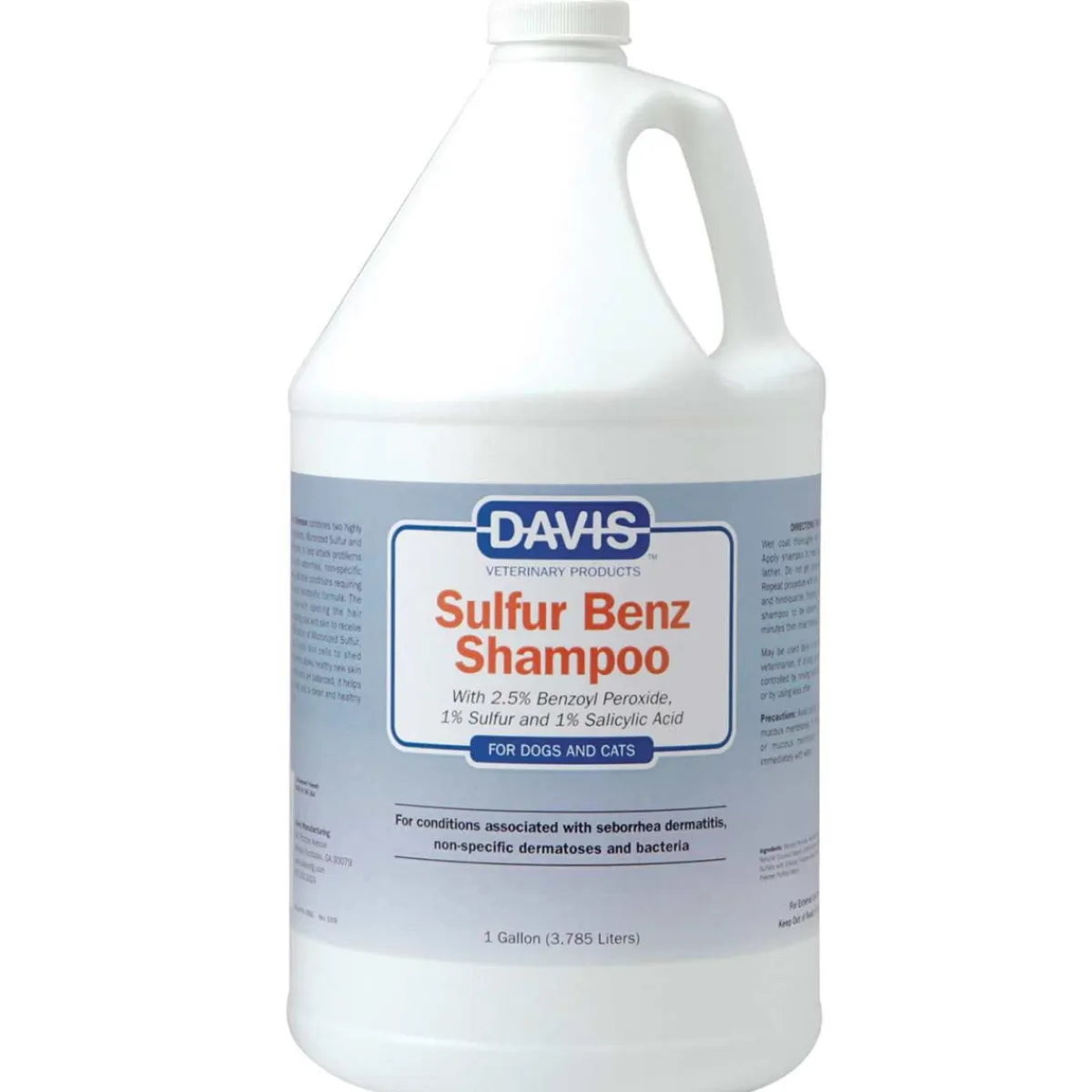 Ryan's Pet Supplies Davis Sulfur Benz Shampoo for Dogs and Cats