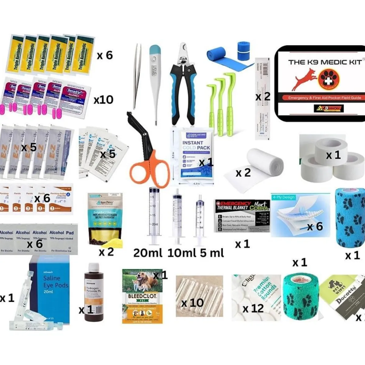 Ryan's Pet Supplies Dogworx K9 Medic Kit