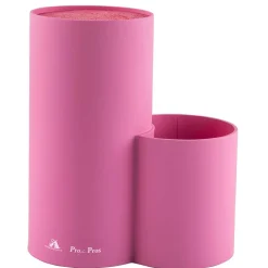 Ryan's Pet Supplies Double Cylinder Grooming Shear Organizer - Pink