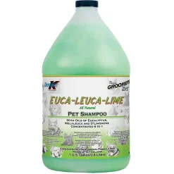 Ryan's Pet Supplies Double K Euca-Leuca Lime Pesticide-Free Shampoo 16:1