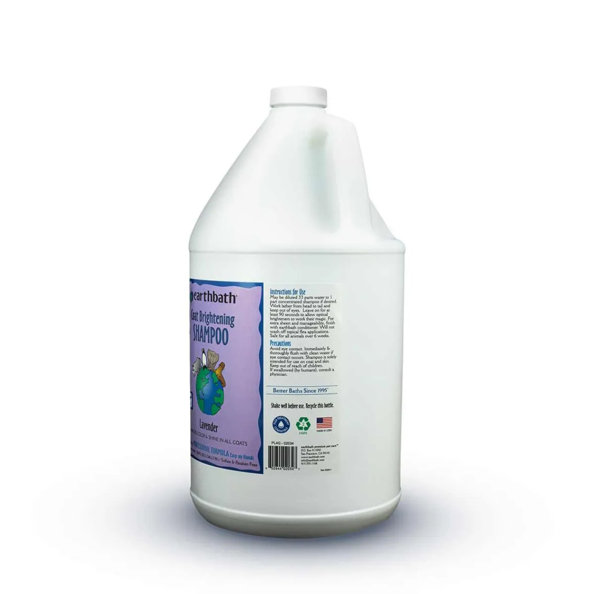 Ryan's Pet Supplies Earthbath Coat Brightening Shampoo 33:1