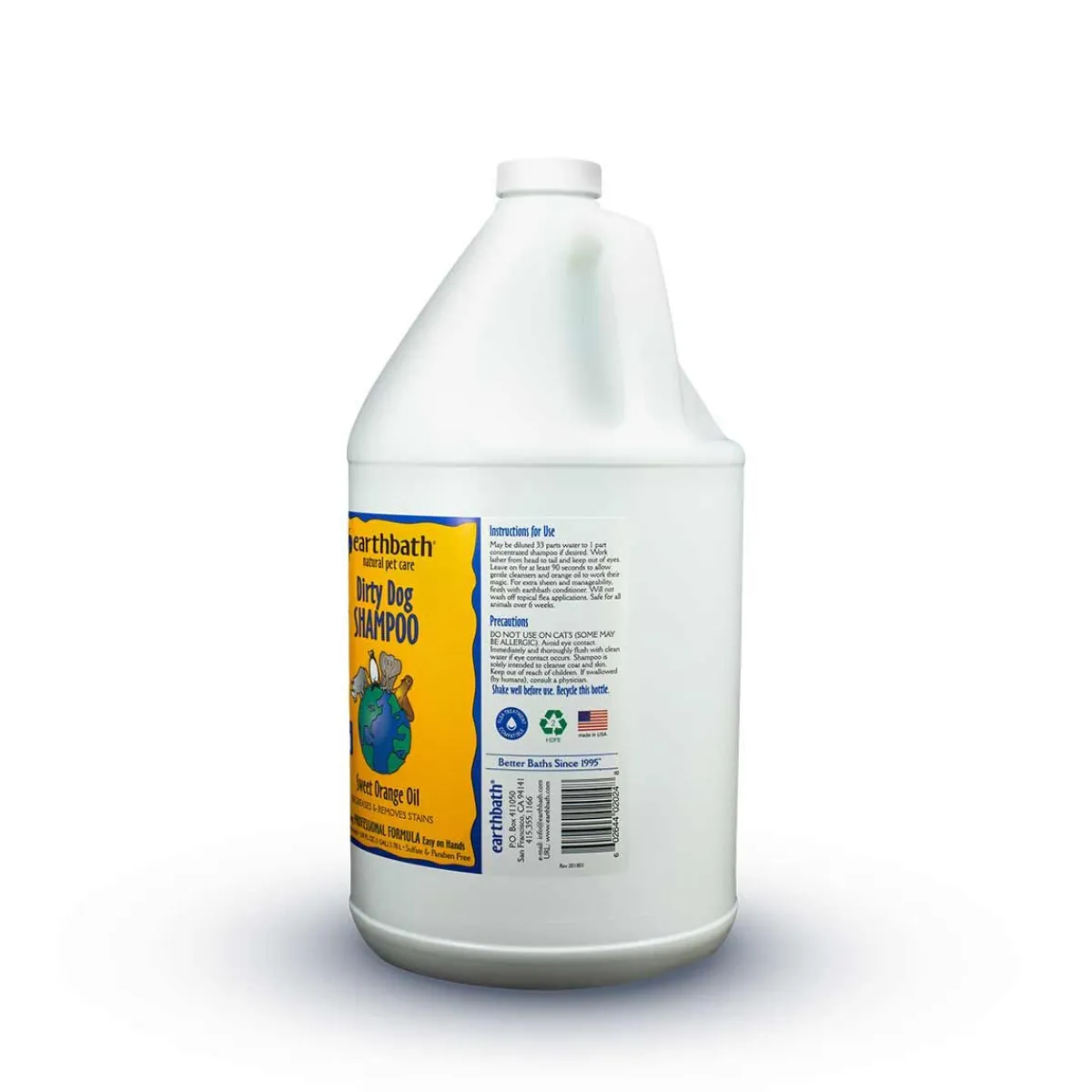 Ryan's Pet Supplies Earthbath Dirty Dog Shampoo 33:1