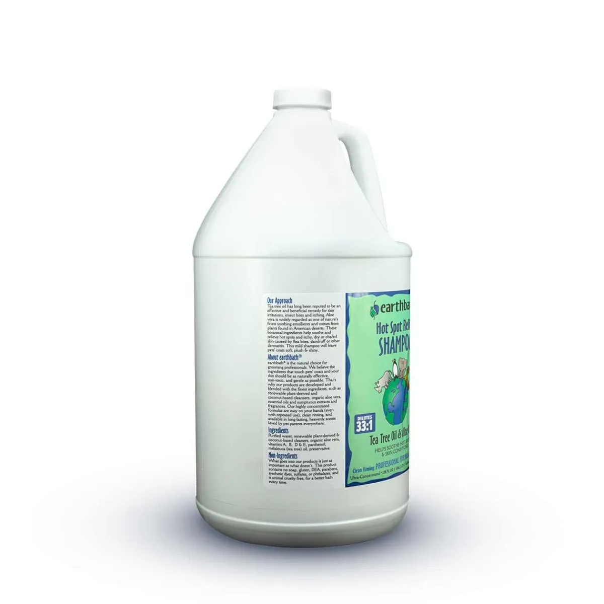 Ryan's Pet Supplies Earthbath Hot Spot Relief Tea Tree & Aloe Shampoo 33:1