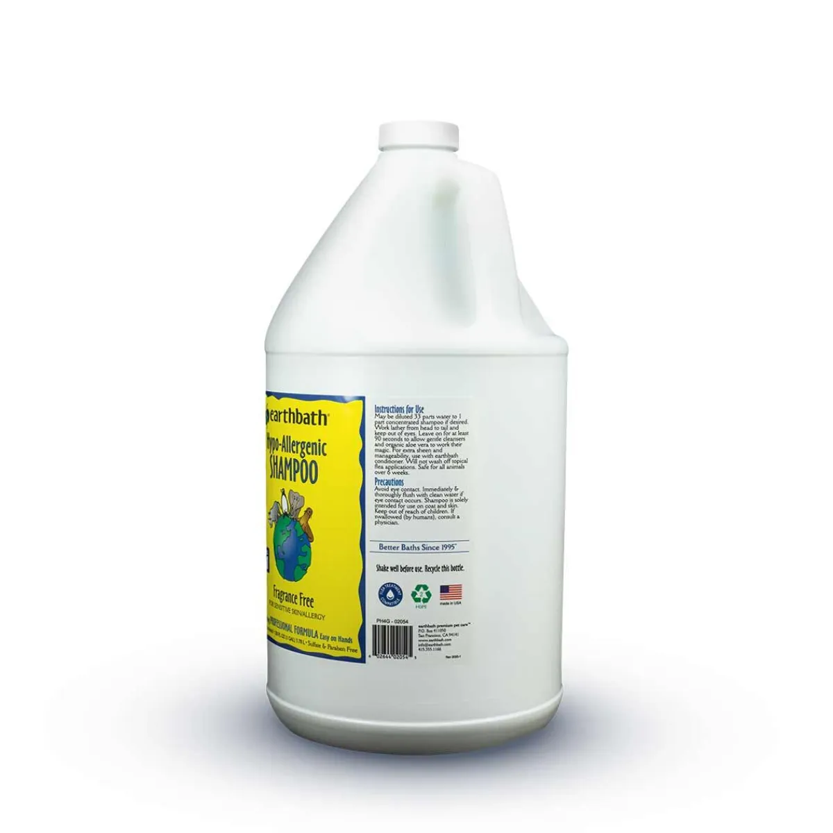 Ryan's Pet Supplies Earthbath Hypo-Allergenic Pet Shampoo 33:1