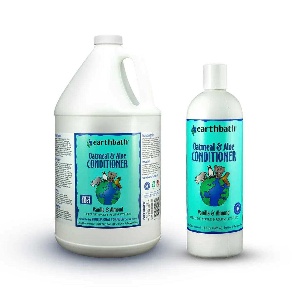 Ryan's Pet Supplies Earthbath Oatmeal & Aloe Creme Rinse & Conditioner 10:1