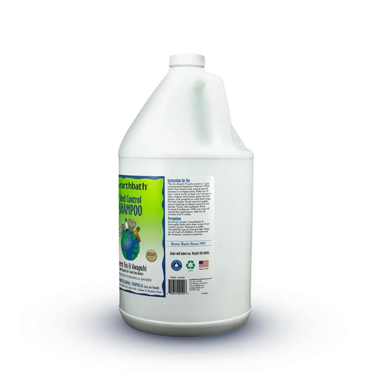Ryan's Pet Supplies Earthbath Shed Control Pet Shampoo 33:1