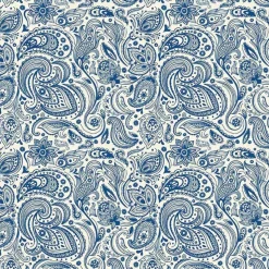 Ryan's Pet Supplies English Indigo Paisley Pet Bandana