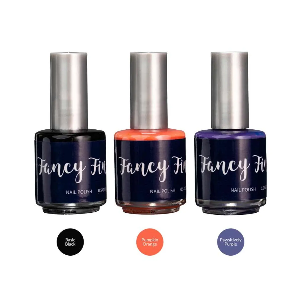 Ryan's Pet Supplies Fancy Finishes - Pet Nail Polish Halloween Kit (3 Colors)