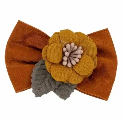 Ryan's Pet Supplies Fancy Finishes Satin Ribbon Dog Bows with Flower - 24ct