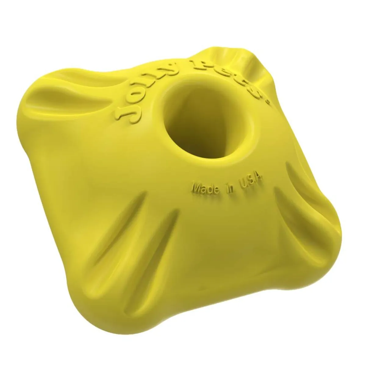 Ryan's Pet Supplies Flex-n-Chew Squarble Yellow 2”
