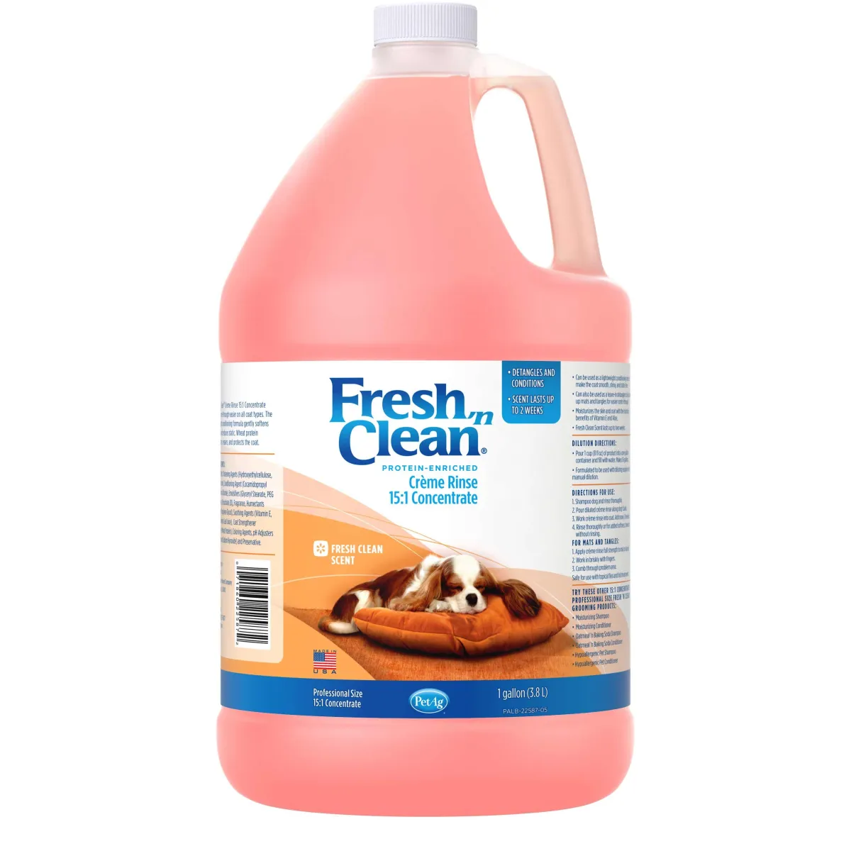 Ryan's Pet Supplies Fresh 'n Clean Creme Rinse 15:1 Gallon