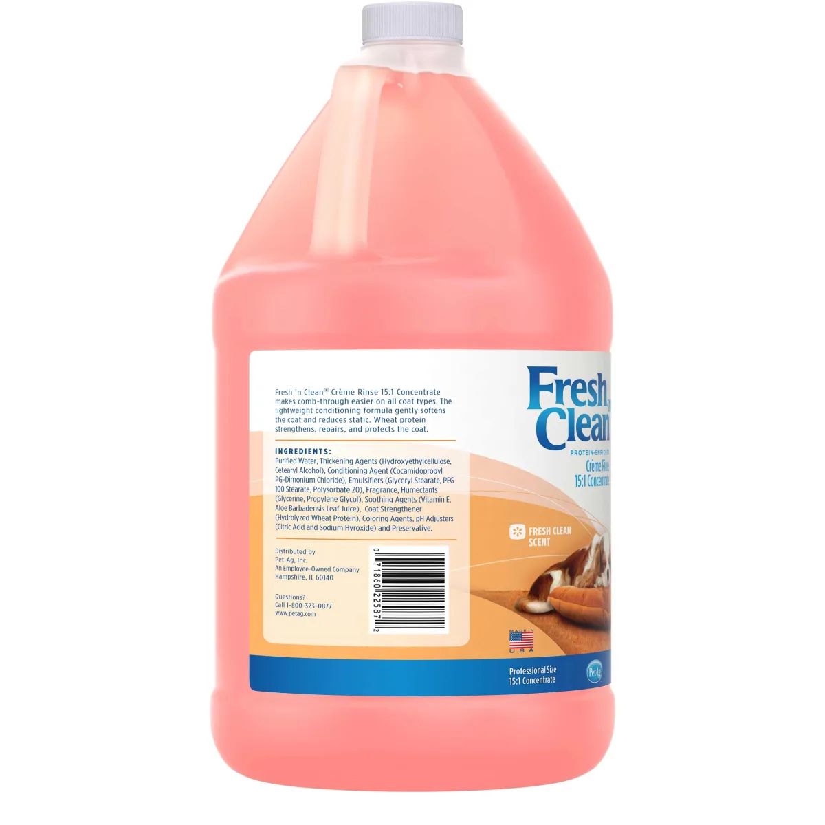 Ryan's Pet Supplies Fresh 'n Clean Creme Rinse 15:1 Gallon
