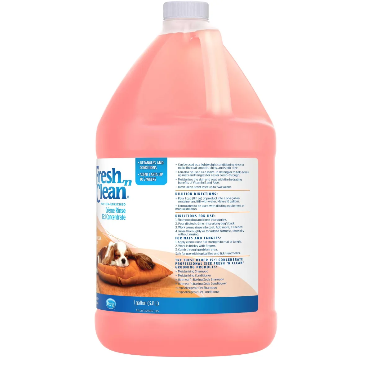 Ryan's Pet Supplies Fresh 'n Clean Creme Rinse 15:1 Gallon