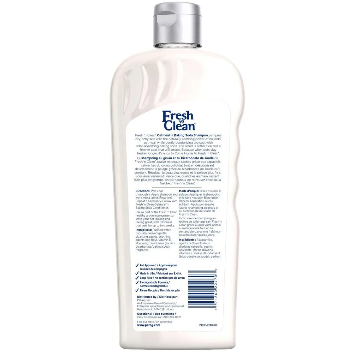 Ryan's Pet Supplies Fresh 'n Clean Oatmeal 'n Baking Soda Shampoo RTU 18 oz