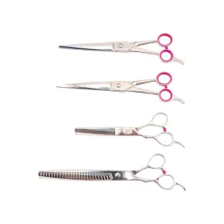 Ryan's Pet Supplies Geib Gator 4 Piece Kit Left Handed (8.5 St, 8.5 C, 30 or 40-Tooth Thinner, 21T or 26T)