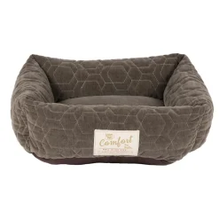 Ryan's Pet Supplies Happy Tails Quilted Comfort Bed