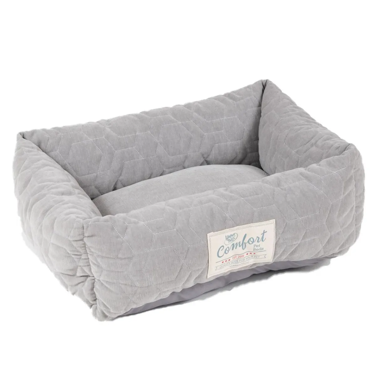 Ryan's Pet Supplies Happy Tails Quilted Comfort Bed