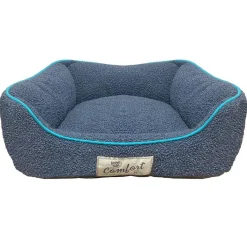 Ryan's Pet Supplies Happy Tails Teddy Fur Gusset Bed