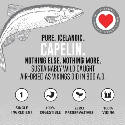 Ryan's Pet Supplies Icelandic+ Capelin Whole Fish & Pieces