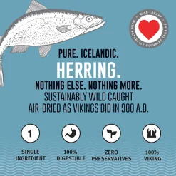 Ryan's Pet Supplies Icelandic+ Herring Whole Fish Cat Treat