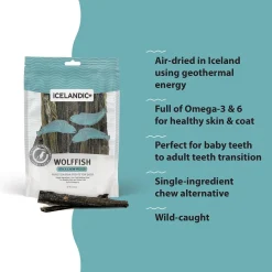 Ryan's Pet Supplies Icelandic+ Wolffish Skins