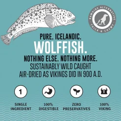 Ryan's Pet Supplies Icelandic+ Wolffish Skins