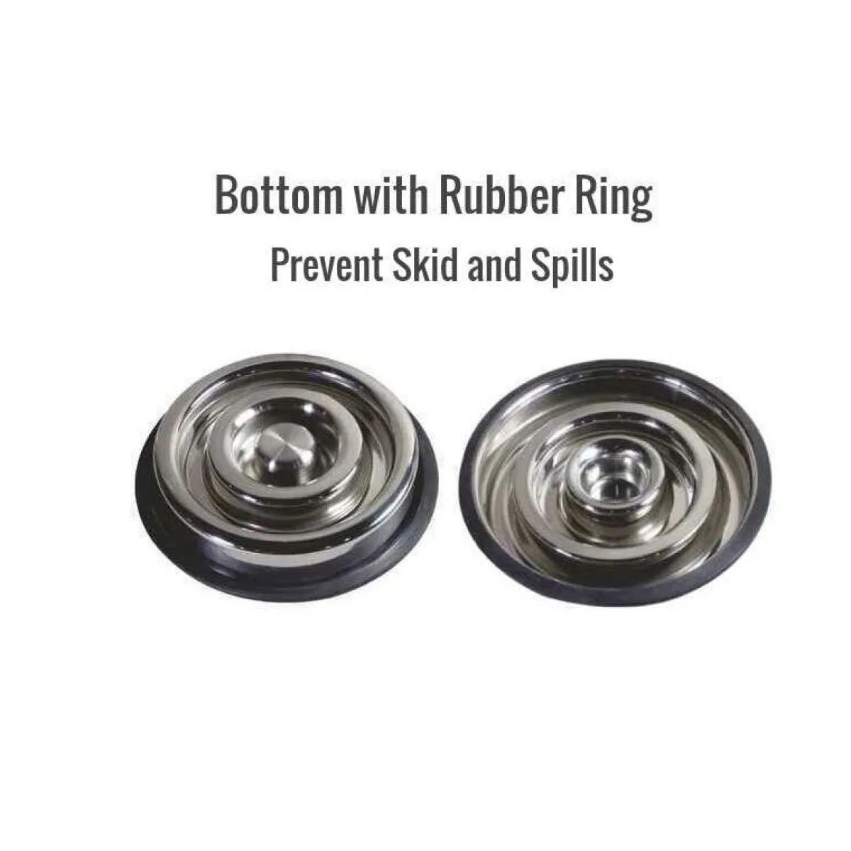 Ryan's Pet Supplies Indipets Spiral Slow Feed Small Bowl