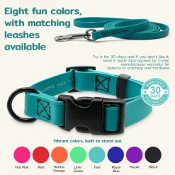 Ryan's Pet Supplies Jelly Pet BioThane® Dog Collar - Large (1" x 16''-24'')