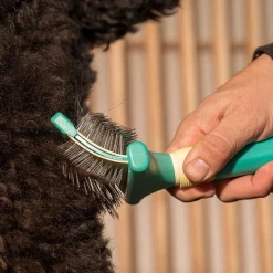 Ryan's Pet Supplies Jelly Pet Double Sided Slicker Brush