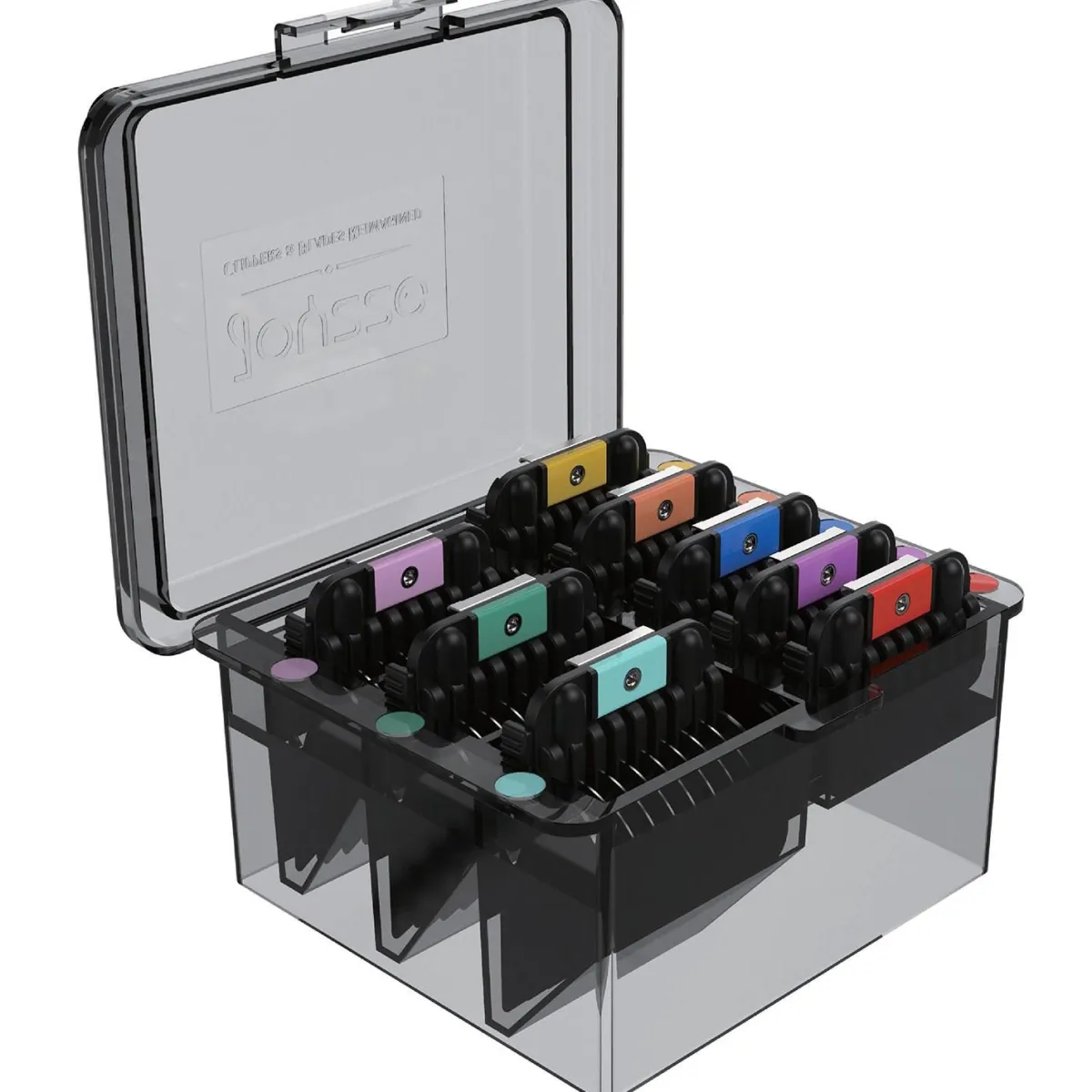 Ryan's Pet Supplies Joyzze A Series 8 Piece Metal Comb Attachment Set