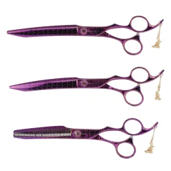 Ryan's Pet Supplies Kenchii Pink Poodle Shears