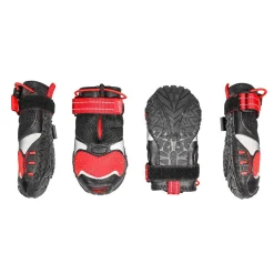 Ryan's Pet Supplies Kurgo Blaze Cross Shoe - XXS Chili Red/Black